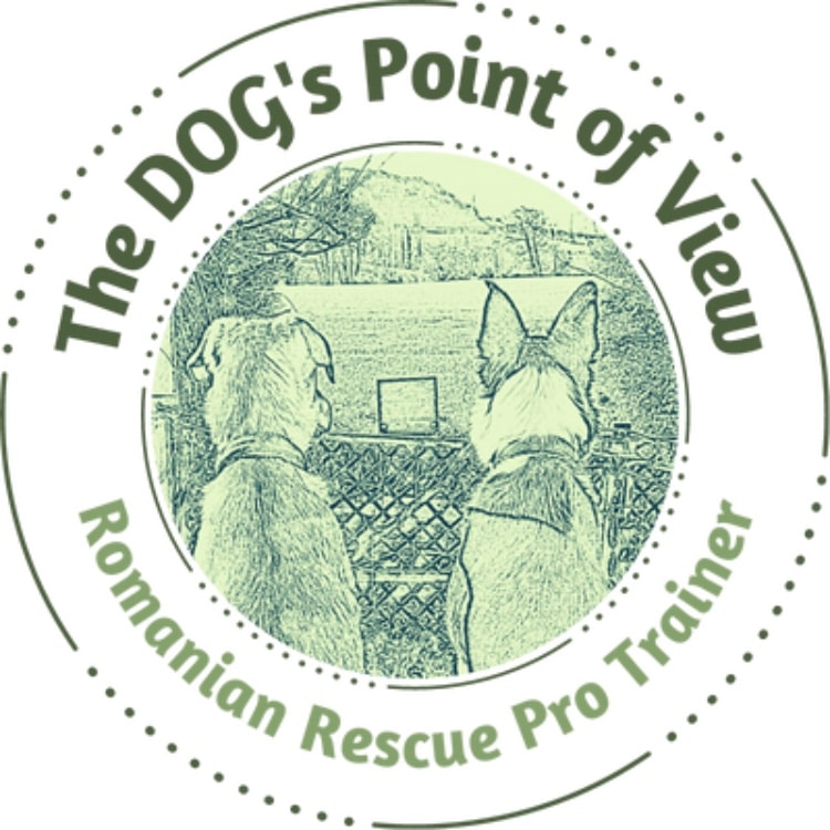 The Dog's Point of View — Romanian Rescue Pro Trainer badge